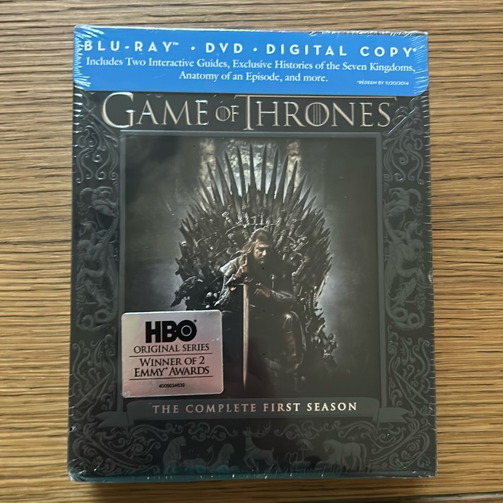 Game of Thrones: Season 1. Blu-ray, DVD & Digital Discs